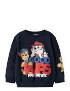 Nmmjeep Paw Nreg Sweat Bru Noos Cplg Blue Name It