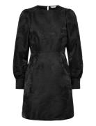 Brocade Dress Black Bubbleroom