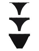 3 Pack Multi Shape Bottom Black Tommy Hilfiger