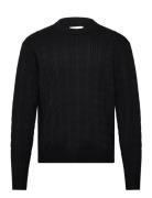 Sep5 Versatile Stitchy Crew Black Abercrombie & Fitch