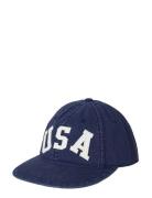 Appliquéd Twill Ball Cap Navy Polo Ralph Lauren