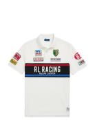 Classic Fit Mesh Graphic Polo Shirt White Polo Ralph Lauren