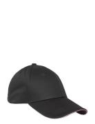 Th Corporate Cotton 6 Panel Cap Black Tommy Hilfiger