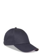 Th Corporate Cotton 6 Panel Cap Navy Tommy Hilfiger