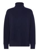 Kiri Wool Cashmere Blend Navy Rue De Tokyo