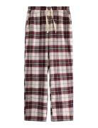 Pyjamasbukse I Flanell Red Lindex