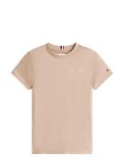 Mini Corp T-Shirt Beige Tommy Hilfiger