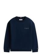 Mini Corp C-Neck Sweatshirt Navy Tommy Hilfiger