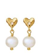 Alia Earrings Gold Maanesten