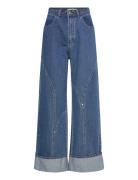 Dallas Indigo Denim Jeans Blue Laagam