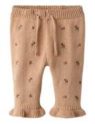 Nbfemlen Knit Pant Lil Beige Lil'Atelier