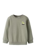 Nmmvallen Ls Nreg Sweat Bru Khaki Name It