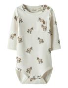 Nbmlayo Sev Ls Slim Body Lil Cream Lil'Atelier