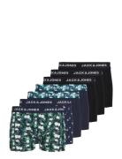Jacflamingo Flower Trunks 7 Pack Black Jack & J S