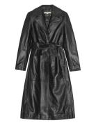Leather Trenchcoat Black REMAIN Birger Christensen