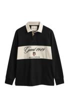 Blocked Heavy Rugger Black GANT