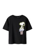 Nkfdylana Snoopy Ss Nreg Top Box Sky Black Name It
