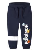 Nmmjussy Pokemon Nreg Swe Pants Bru Sky Navy Name It