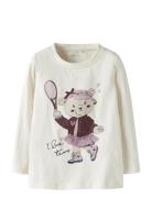 Nmftelia Ls Top Box Cream Name It