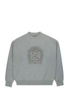 Emblem Knit Sweater Grey Prohibited