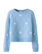 Nkfsinia Ls Knit Blue Name It