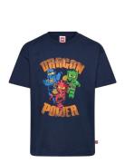 Lwtaj 105 - T-Shirt S/S Navy LEGO Kidswear