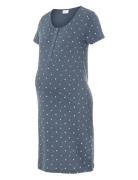 Mlmira Aop Jrs Nightgown 2F A. E. Noos Navy Mamalicious