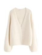Knitted Cardigan White Lindex
