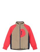 Teddy Jacket W. Fleece Sleeves Pink Color Kids