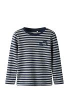 Nmmvilly Ls Slim Top Noos Grey Name It