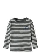 Nmmvilly Ls Slim Top Noos Grey Name It