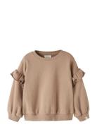Nmfilondon Res Ls Rlx Sweat Bru Lil Beige Lil'Atelier