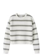 Nkfvnilla Ls Sh Knit White Name It