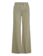 Vmtessa Hr Wide Jeans Color Ga Noos Khaki Vero Moda