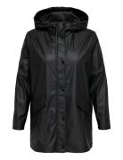 Carelisa Life Raincoat Zip Otw Noos Black ONLY Carmakoma