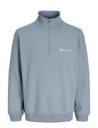 Jornorrebro Emb Sweat High Neck Noos Blue Jack & J S