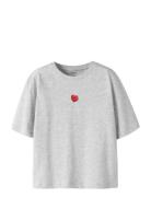 Nkfbeinta Ss Nreg Top Box Grey Name It