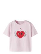 Nmfbswet Ss Nreg Top Box Pink Name It