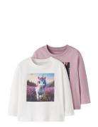 Nmfvotea 2P Ls Nreg Top White Name It