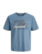 Jjelogo Tee Ss O-Neck 2 Col Ss26 Sn Blue Jack & J S