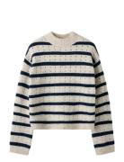 Nlfnamelys Ls Short Turtleneck Knit Navy LMTD