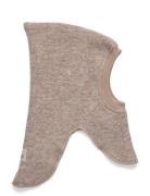 Balaclava Wool Beige Huttelihut