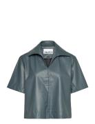 Objemery 2/4 Lo Coated Top 143 Blue Object