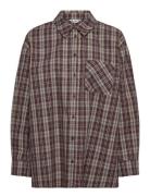Objkeky L/S Loose Shirt E Div Brown Object