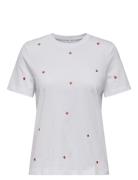 Onlketty S/S O-Neck Top Jrs Noos White ONLY