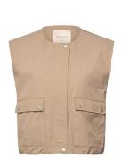 Fqcana-Waistcoat Beige FREE/QUENT