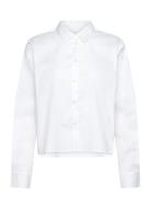 Abbi Shirt Fancy Poplin White Naja Lauf