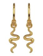 Aryah Earrings Gold Maanesten