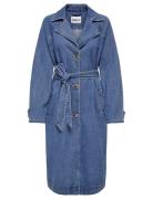 Onlmalou Belted Trench Dnm Gua Noos Blue ONLY