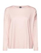 B Logo_Ls-Shirt Pink BOSS